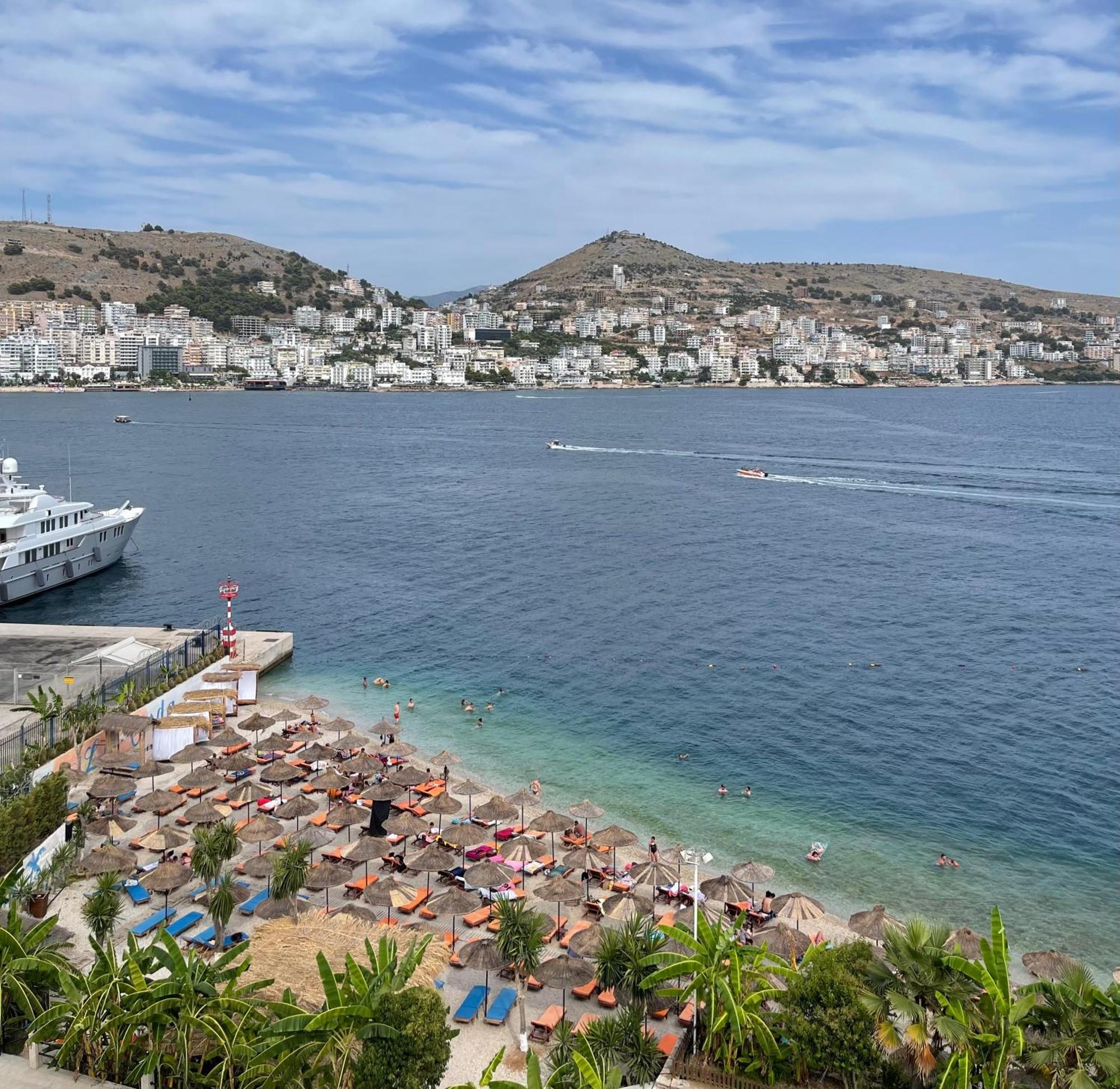 Port Side Sarande Apartman Kültér fotó