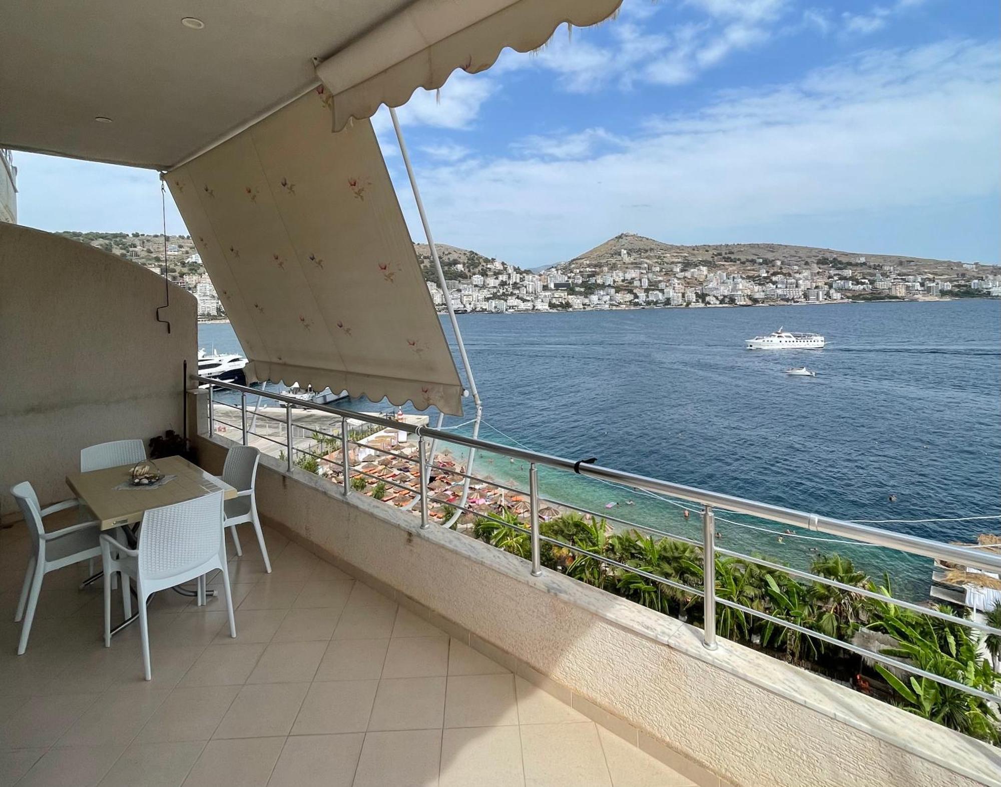Port Side Sarande Apartman Kültér fotó