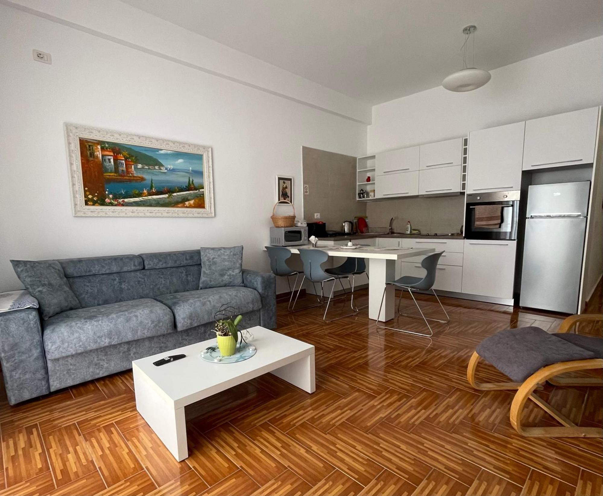 Port Side Sarande Apartman Kültér fotó